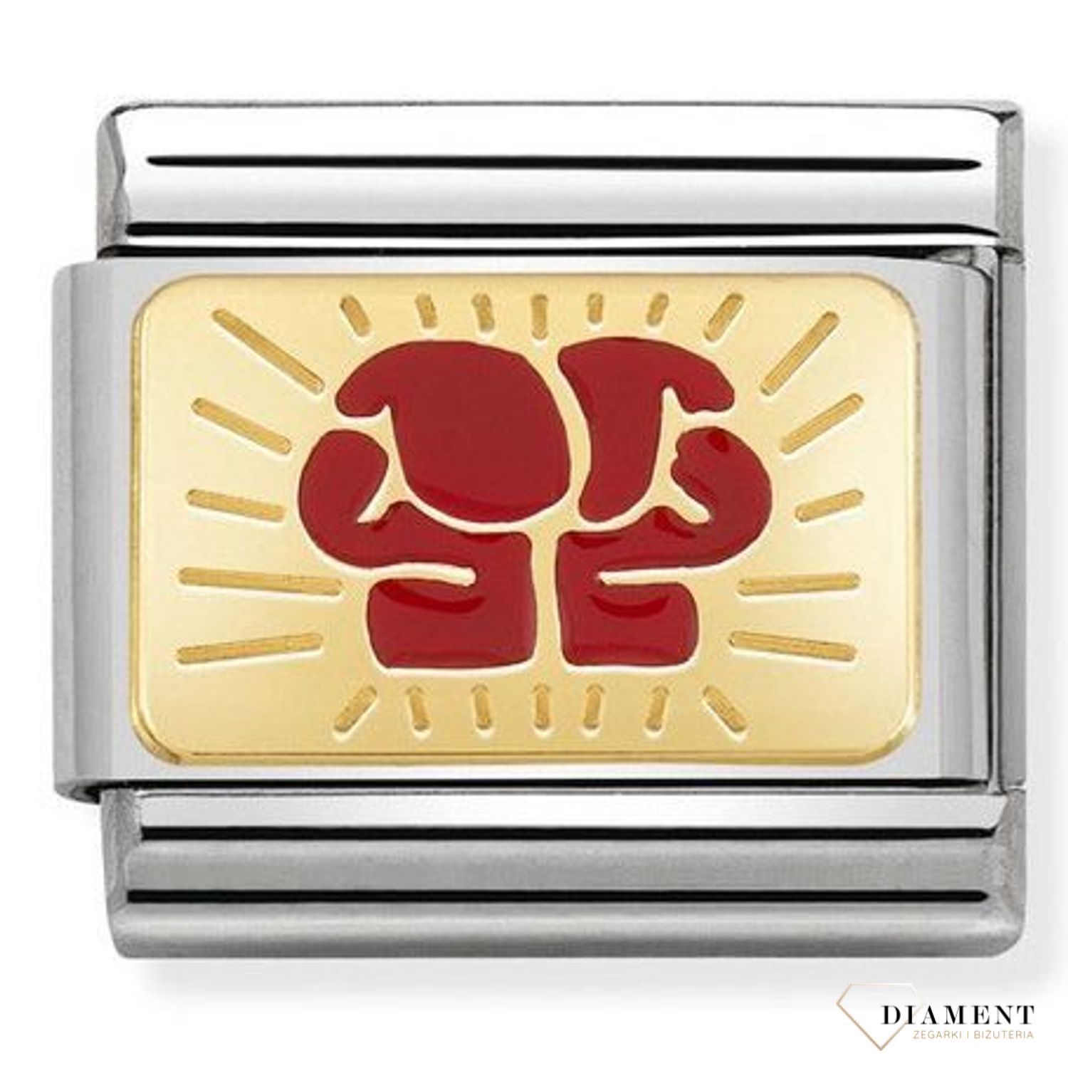 Nomination - Link 18K zawieszki złoto 'Rękawice bokserskie' 030287 10 biżuteria nomination nomination zawieszki nomination baza.jpg